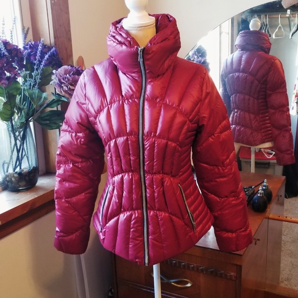 Black Rivet Jackets & Coats Black Rivet Cranberry Down Puffer